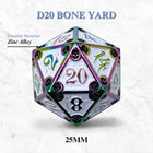 Gamers Guild AZ Norse Foundry Norse Foundry: Dungeon Delve Runestones - 25mm D20 - Bone Yard Norse Foundry