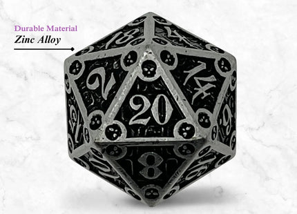 Gamers Guild AZ Norse Foundry Norse Foundry: Dungeon Delve Runestones - 25mm D20 - Shadow Knight Norse Foundry