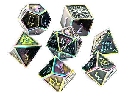 Gamers Guild AZ Norse Foundry Norse Foundry: Fallen Star - Norse Themed Metal Dice Set Norse Foundry
