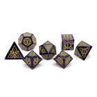 Gamers Guild AZ Norse Foundry Norse Foundry - Feyweave - Amethyst - 7 Piece RPG Set Norse Foundry