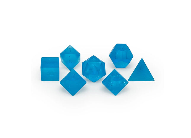 Gamers Guild AZ Norse Foundry Norse Foundry: Frosted Shattered Zircon Aquamarine - Raised Norse Foundry