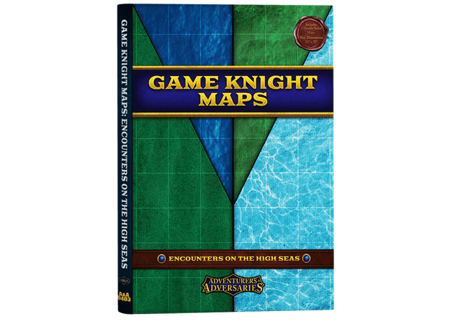 Gamers Guild AZ Norse Foundry Norse Foundry Game Knight Maps - Encounters on the High Seas Norse Foundry