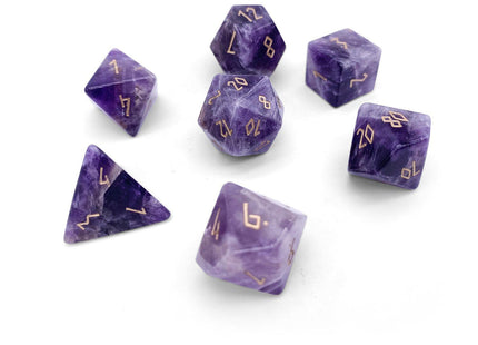 Gamers Guild AZ Norse Foundry Norse Foundry Gemstones - 7-Piece Set - Amethyst Norse Foundry
