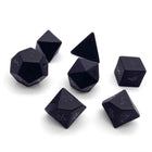 Gamers Guild AZ Norse Foundry Norse Foundry Gemstones - 7-Piece Set - Black Obsidian Raised Norse Foundry