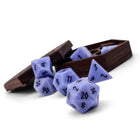 Gamers Guild AZ Norse Foundry Norse Foundry Gemstones - 7-Piece Set - Blue Laced Agate Norse Foundry