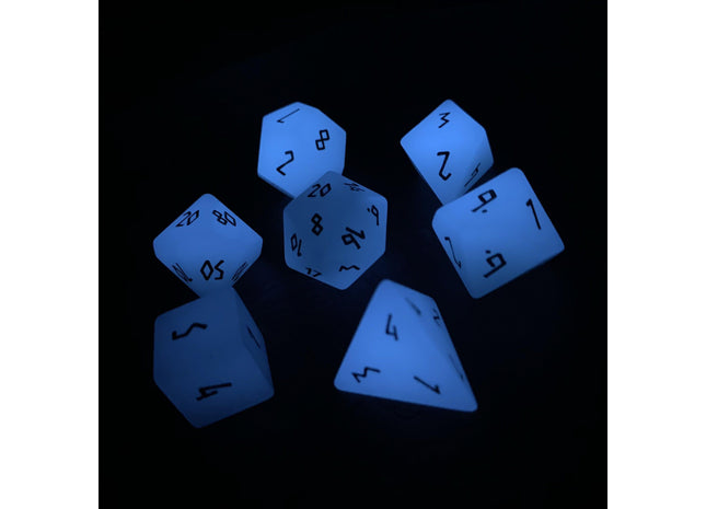 Gamers Guild AZ Norse Foundry Norse Foundry Gemstones - 7-Piece Set - Glowstone Blue Norse Foundry