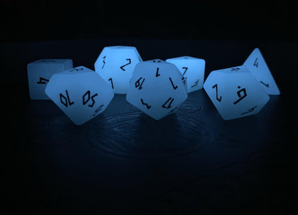 Gamers Guild AZ Norse Foundry Norse Foundry Gemstones - 7-Piece Set - Glowstone Blue Norse Foundry