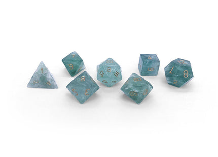 Gamers Guild AZ Norse Foundry Norse Foundry Gemstones - 7-Piece Set - Green Fluorite Norse Foundry
