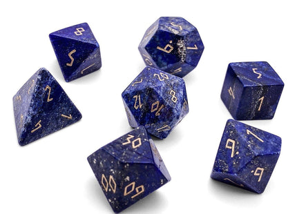 Gamers Guild AZ Norse Foundry Norse Foundry Gemstones - 7-Piece Set - Lapis Lazuli Norse Foundry