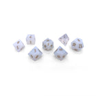 Gamers Guild AZ Norse Foundry Norse Foundry Gemstones - 7-Piece Set - Opalite - Gold Font Norse Foundry