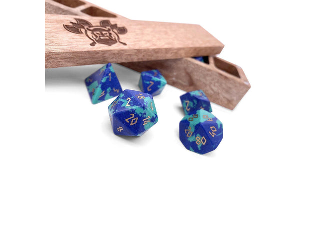 Gamers Guild AZ Norse Foundry Norse Foundry Gemstones - 7-Piece Set - Phoenix Lapis Norse Foundry