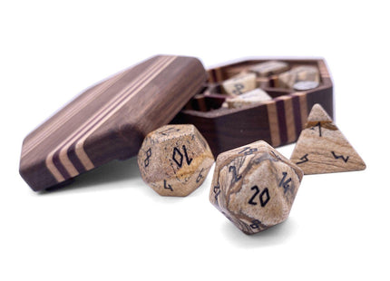 Gamers Guild AZ Norse Foundry Norse Foundry Gemstones - 7-Piece Set - Picture Jasper Norse Foundry