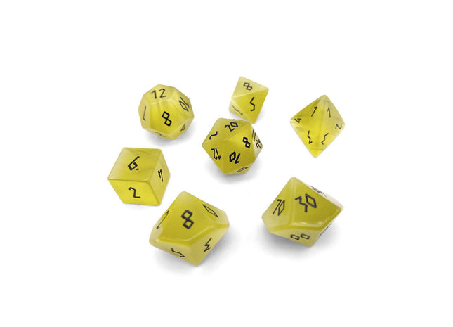 Gamers Guild AZ Norse Foundry Norse Foundry Gemstones - 7-Piece Set - Yellow Cat's Eye Norse Foundry