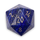 Gamers Guild AZ Norse Foundry Norse Foundry Gemstones - Lapis Lazuli - Boulder 30mm Gemstone Dice Discontinue