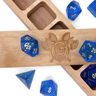Gamers Guild AZ Norse Foundry Norse Foundry Glass Dice - 7-Piece Set - Zircon Sapphire Norse Foundry
