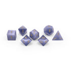 Gamers Guild AZ Norse Foundry Norse Foundry: Glass Dice Set - Grey Cat's Eye (7pc Set) Norse Foundry