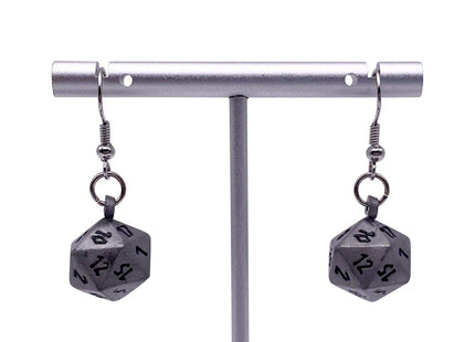 Gamers Guild AZ Norse Foundry Norse Foundry Ioun Stone Earrings - Aged Mithiral Norse Foundry