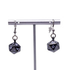 Gamers Guild AZ Norse Foundry Norse Foundry Ioun Stone Earrings - Drow Black Norse Foundry