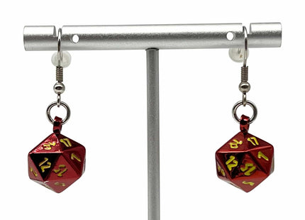 Gamers Guild AZ Norse Foundry Norse Foundry Ioun Stone Earrings - Fireball Norse Foundry