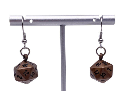 Gamers Guild AZ Norse Foundry Norse Foundry Ioun Stone Earrings - Gnomish Copper Norse Foundry