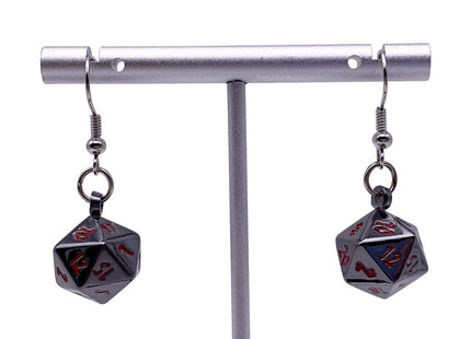 Gamers Guild AZ Norse Foundry Norse Foundry Ioun Stone Earrings - Nightmare Black Norse Foundry