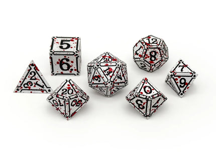 Gamers Guild AZ Norse Foundry Norse Foundry: Ironworks Alloy Metal 7-Dice Set Norse Foundry