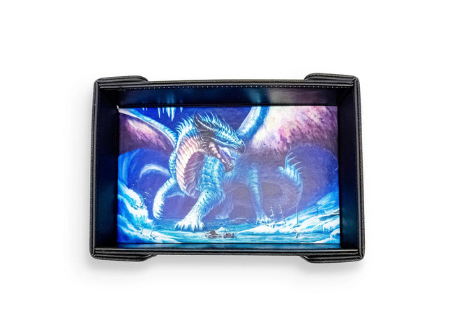 Gamers Guild AZ Norse Foundry Norse Foundry: Magnetic Dice Tray of Folding - Jokul the Dread Norse Foundry