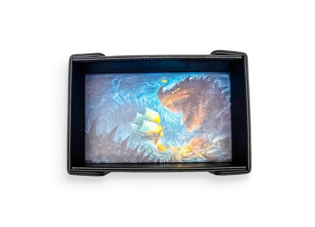 Gamers Guild AZ Norse Foundry Norse Foundry: Magnetic Dice Tray of Folding - Kraken Norse Foundry