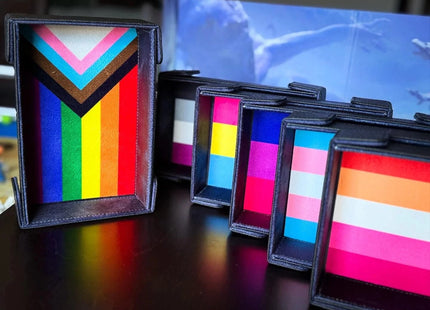 Gamers Guild AZ Norse Foundry Norse Foundry: Magnetic Dice Tray of Folding - Lesbian Norse Foundry