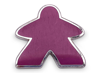 Gamers Guild AZ Norse Foundry Norse Foundry - Meeple Metal Adventure Pin - Hot Pink Norse Foundry