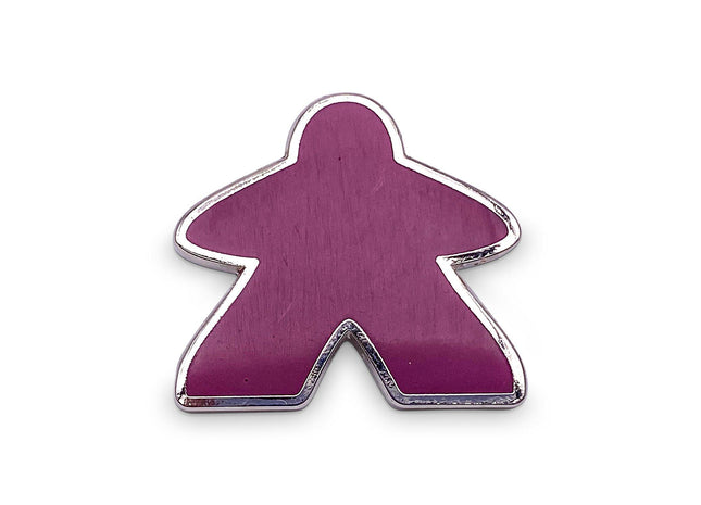 Gamers Guild AZ Norse Foundry Norse Foundry - Meeple Metal Adventure Pin - Hot Pink Norse Foundry