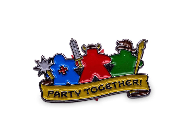 Gamers Guild AZ Norse Foundry Norse Foundry - Meeple Metal Adventure Pin - Party Together Norse Foundry