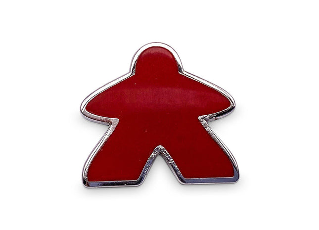 Gamers Guild AZ Norse Foundry Norse Foundry - Meeple Metal Adventure Pin - Red Norse Foundry