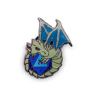 Gamers Guild AZ Norse Foundry Norse Foundry - Meeple Metal Dracolich Pin - Blue Norse Foundry