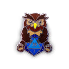 Gamers Guild AZ Norse Foundry Norse Foundry - Meeple Metal Owlbear Pin - Blue Norse Foundry
