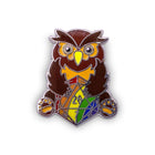 Gamers Guild AZ Norse Foundry Norse Foundry - Meeple Metal Owlbear Pin - Rainbow Norse Foundry