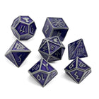 Gamers Guild AZ Norse Foundry Norse Foundry Metal Dice - Doppelgänger - Norse Themed Metal Dice Set Norse Foundry