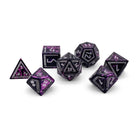 Gamers Guild AZ Norse Foundry Norse Foundry Metal Dice - Witches Fire - Norse Themed Metal Dice Set Norse Foundry