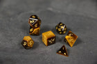 Gamers Guild AZ Norse Foundry Norse Foundry Mini Gemstone Dice- 7-Piece Set - Tiger's Eye Norse Foundry
