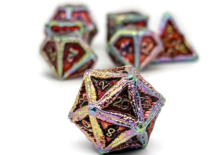 Gamers Guild AZ Norse Foundry Norse Foundry: Pirate Dice - Ahoy Matey! 7 Piece RPG set Alloy Dice Norse Foundry