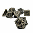 Gamers Guild AZ Norse Foundry Norse Foundry: Pirate Dice - Pieces of 8 7 Piece RPG set Alloy Dice Norse Foundry