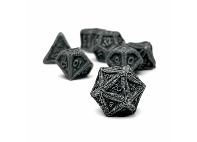Gamers Guild AZ Norse Foundry Norse Foundry: Pirate Dice - Shipwreck Treasures 7 Piece RPG set Alloy Dice Norse Foundry