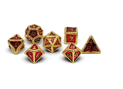 Gamers Guild AZ Norse Foundry Norse Foundry: Pirate Metal Alloy Dice - Cutlass Cove 7-Dice Set Norse Foundry