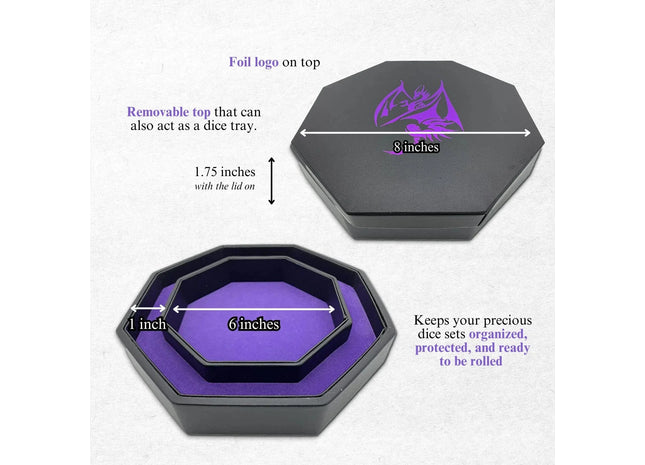Gamers Guild AZ Norse Foundry Norse Foundry: Purple Dragon Tray of Holding Norse Foundry