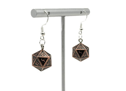 Gamers Guild AZ Norse Foundry Norse Foundry: Rust Monster - Ioun Stone D20 Dice Earrings Norse Foundry