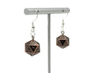 Gamers Guild AZ Norse Foundry Norse Foundry: Rust Monster - Ioun Stone D20 Dice Earrings Norse Foundry