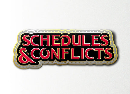 Gamers Guild AZ Norse Foundry Norse Foundry: Schedules & Conflicts - Enamel Pin Norse Foundry