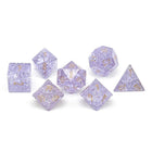 Gamers Guild AZ Norse Foundry Norse Foundry: Shattered Zircon  Glass 7 Piece RPG Set - Alexandrite Norse Foundry