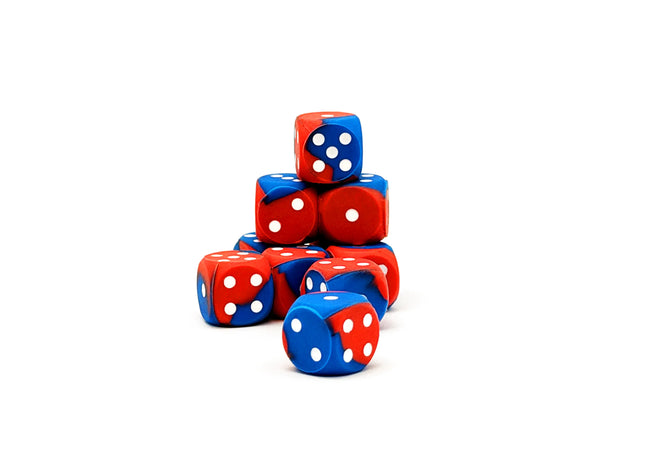 Gamers Guild AZ Norse Foundry Norse Foundry: Silicone Warpips D6 - Freedom Force 10ct Norse Foundry