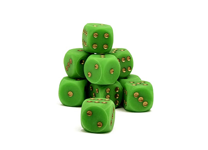 Gamers Guild AZ Norse Foundry Norse Foundry: Silicone Warpips D6 - Verdant Rangers 10ct Norse Foundry